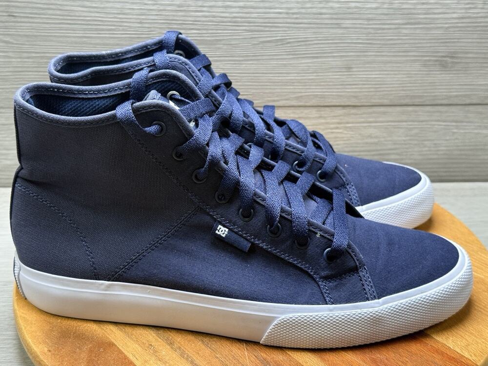 DC Men's Shoes "Manual HI TXSE" DC Navy(DN1) Size 11